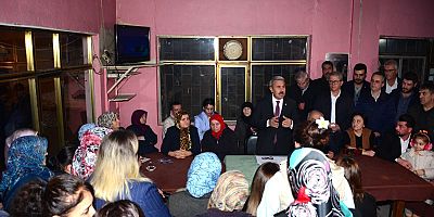 CHP'li Mimar Mehmet Çoban,mahalle mahalle geziyor