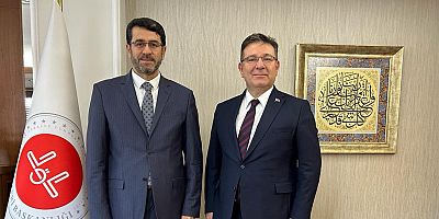 CHP'li Oktay Aksu'dan Müftüsü Mehmet Muslu'yu ziyaret etti 