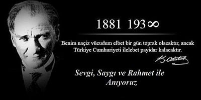 CHP'li Ramis Topal'dan 10 Kasım Mesajı