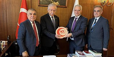  CHP'li Ramis Topal'dan TBMM Başkan Vekili Celal Adan'a ziyaret