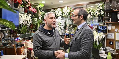 CHP'li Resul Emrah Şahan'a Şişli'de  Esnaf ve Vatandaşlardan Büyük İlgi