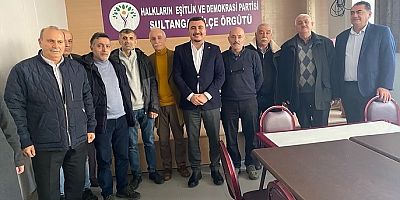 CHP'li Uğur Kelleci, DEM Parti'yi ziyaret etti