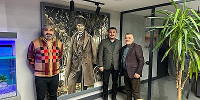CHP'li Uğur Kelleci'den Ramis Topal'a ziyaret