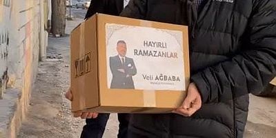 CHP’li Veli Ağbaba’dan Ramazan Kolisi Tepkisi: Sosyal Medyada Kendi Fotoğrafını Paylaştı