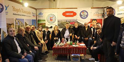CHP SULTANGAZİ BELEDİYE MECLİS ÜYELERİ RAMAZAN ÇADIRINI ZİYARET ETTİ