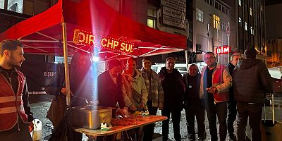 CHP Sultangazi’den 6 Şubat Deprem Şehitleri İçin Hayır Lokması