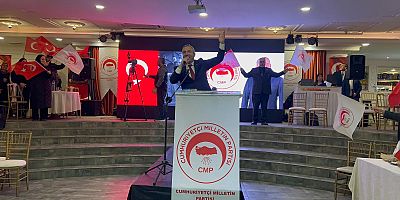 Cumhuriyetçi  Milletin Parti’sine yoğun ilgi  vatandaş salona sığmadı.