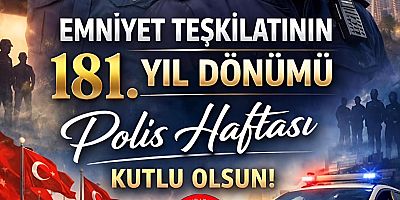 CUMHURİYETÇİ MİLLETİN PARTİSİ GENEL BAŞKANI REŞAT ŞAHİN ÖZTÜRK’TEN POLİS HAFTASI MESAJI
