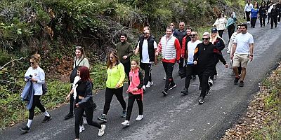 Cumhuriyetimizin 102. Yılı Etkinlikleri Kapsamında Doğa Yürüyüşü Gerçekleştirildi