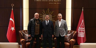 Dr.Yavuz Köseliören, Beyoğlu Belediye Başkanı İnan Güney'i Ziyaret Etti