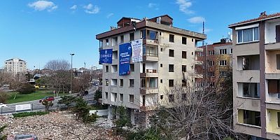 E SINIFI YÜKSEK RİSKLİ BİNANIN YIKIMI GERÇEKLEŞTİ 