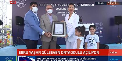 Ebru Yaşar Gülseven Ortaokulu açıldı: 'Mutluluğumuz tarif edilemez'