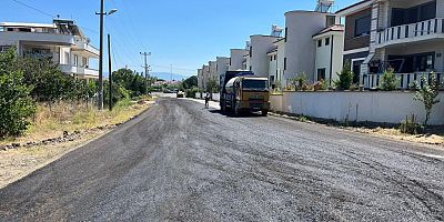 Edremit Belediyesi yol yapım çalışmalarına devam ediyor!