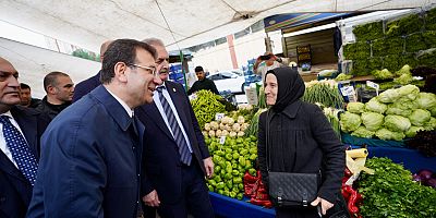 EMEKLİ VATANDAŞTAN PAZARDA KARŞILAŞTIĞI İMAMOĞLU’NA: 