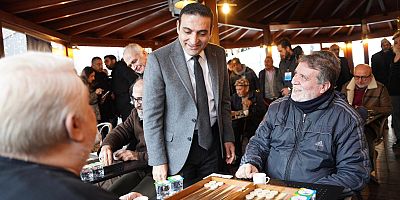 EMEKLİLER TAVLA TURNUVASINDA YARIŞTI