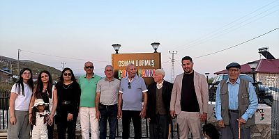 Emrecan Durmuş’tan Babası Osman Durmuş’un Hatırasına Anlamlı Park