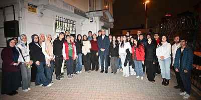 Eray Karadeniz, Kazım Karabekir Bilgi Evi’nde Öğrencilerle İftar Sofrasında Buluştu