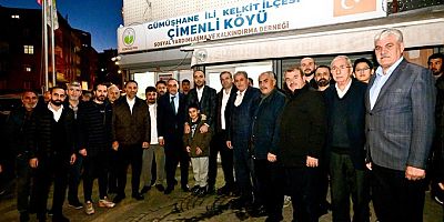 Eray Karadeniz, Kelkit Çimenli Köyü Derneği İftar Programında Hemşehrileriyle Buluştu