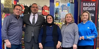 Erdal Nas’tan Sultangazi’de Yeni Açılan Başak Kırtasiye’ye Ziyaret