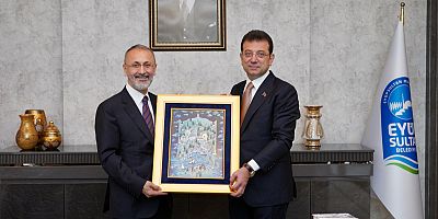 EYÜPSULTAN BELEDİYE BAŞKANI ÖZMEN’İ ZİYARET EDEN İMAMOĞLU: “HİZMET FARKI YARATMAMIZ LAZIM”