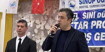 Fatih Sultan Mehmet Çiçek, Sinop Oğuzeli Köyü Derneği İftar Programında Hemşehrilerle Buluştu