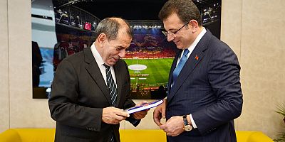 GALATASARAY BAŞKANI DURSUN ÖZBEK’İ ZİYARET ETTİ