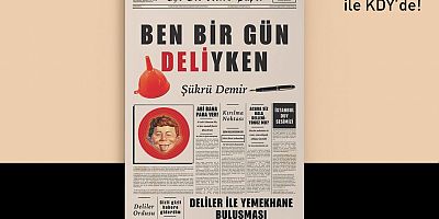 Gazeteci yazar Şükrü Demir’in son kitabı “Ben Bir Gün Deliyken” çıktı