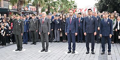 GAZİ MUSTAFA KEMAL ATATÜRK, GAZİOSMANPAŞA’DA SAYGI VE ÖZLEMLE ANILDI