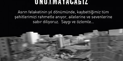 Gaziosmanpaşa Belediye Başkan Vekili Eray Karadeniz’den 6 Şubat Depremi Mesajı