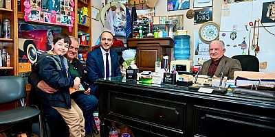 Gaziosmanpaşa Belediye Başkan Vekili Eray Karadeniz’den “Dayı Ekrem”e Ziyaret