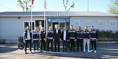 Gaziosmanpaşa Belediye Başkan Vekili Eray Karadeniz’den İklim Değişikliği ve Sıfır Atık Müdürlüğü Personeline Bayram Ziyareti