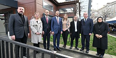 Gaziosmanpaşa Belediye Başkan Vekili Eray Karadeniz, Hürriyet Mahallesi Muhtarı Nalan Bahadır Çelik’i Ziyaret Etti