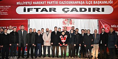 Gaziosmanpaşa Belediye Başkan Vekili Eray Karadeniz, MHP İlçe Başkanlığı’nın İftar Programına Katıldı