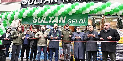 Gaziosmanpaşa Belediye Başkan Vekili Eray Karadeniz, Sultan Peynircilik’in açılışını gerçekleştirdi.