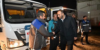 GAZİOSMANPAŞA BELEDİYESİ KIŞLA MÜCADELEYE HAZIR