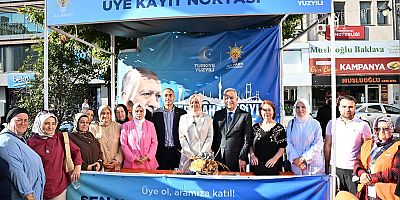Gaziosmanpaşa’da AK Nokta Ziyareti ve Gençlik Kampına Anlamlı Uğurlama