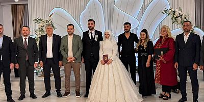 Gaziosmanpaşa’da Anlamlı Nikâh: Ahmet Salmış, Selahattin ve Aleyna Çiftinin Mutluluğuna Ortak Oldu
