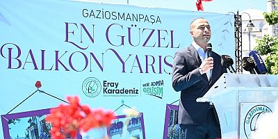 GAZİOSMANPAŞA’DA BALKONLAR GÜZELLİK İÇİN YARIŞTI