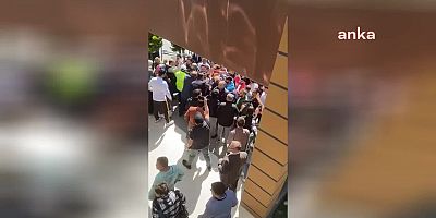 GAZİOSMANPAŞA'DA GERGİNLİK ANLARI