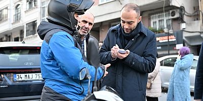 Gaziosmanpaşa’da İftar Öncesi Esnafa Hayırlı Kazanç Dileği
