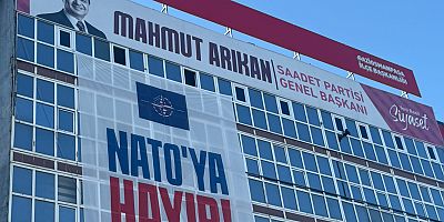 Gaziosmanpaşa’da “NATO’ya Hayır!” Afişi Asıldı