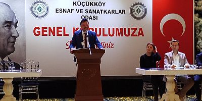 Gaziosmanpaşa Küçükköy Esnaf ve Sanatkârlar Odası’nda Erkan Kaya Güven Tazeledi