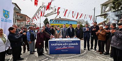 Gazitepe’de Köy Konağı’nın temel atma töreni yapıldı