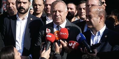 Gökan Zeybek’ten Emniyet önünde Ahmet Özer’e destek açıklaması: “Siyasetin mahkemelerde dizayn edilme dönemi artık bitti”