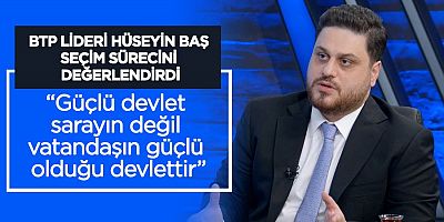 “Güçlü devlet sarayın değil vatandaşın güçlü olduğu devlettir” 