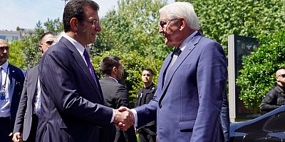 GÜNAYDIN VE İMAMOĞLU, ALMANYA FEDERAL CUMHURBAŞKANI DR. FRANK-WALTER STEİNMEİER’İ SİRKECİ GARI’NDA KARŞILADI
