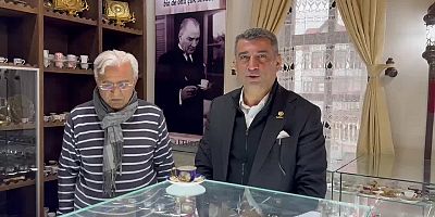GÜRSEL EROL, ATATÜRK'ÜN 86 YIL ÖNCE ELAZIĞ'DA KAHVE İÇTİĞİ FİNCANIN DA SERGİLENDİĞİ MÜZEYİ ZİYARET ETTİ