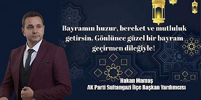 Hakan Mamaş’tan Ramazan Bayramı mesajı