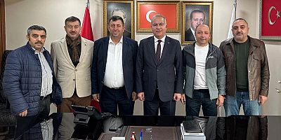 Hanifi Koç’tan Av. İsmail Ergüneş’e Hayırlı Olsun Ziyareti