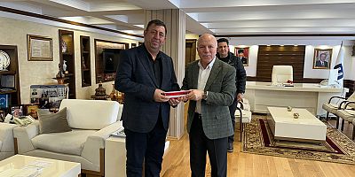 Hanifi Koç’tan Erzurum Büyükşehir Belediye Başkanı Mehmet Sekmen’e Ziyaret